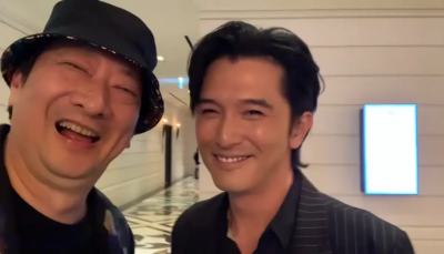 邱澤突開口唱《心太軟》！合體好友九孔拍片　兩人同框效果十足