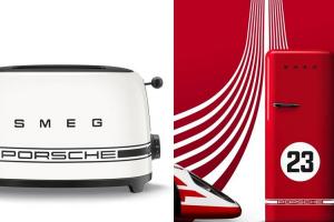 SMEG聯名Porsche再推夢幻逸品 917傳奇塗裝躍上復古冰箱 熱血賽道美學精品限量收藏