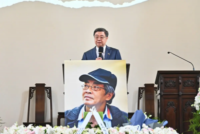 代頒林榮基褒揚令　卓榮泰許諾：台灣永遠是世界的自由堡壘