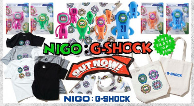 G-SHOCK聯手日本潮流教父打造最強周邊！4款公仔必收 托特包正反都帥翻