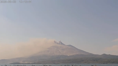 櫻島火山再噴發！火山灰衝3000公尺　鹿兒島多地恐降灰