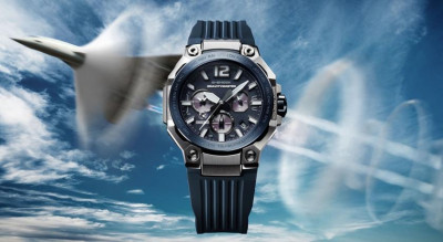 G-SHOCK把噴射機變手錶！雙層中空錶殼搭升級版機芯 偵測磁場自動校正