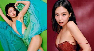 「封面收割機」Jennie連換6套造型！深V開到肚臍 大膽露腿根尺度無極限