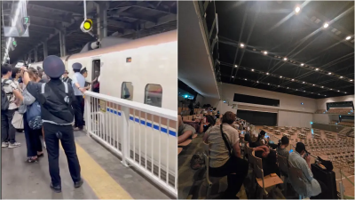 影／長岡花火大會散場塞車！124人無車可搭　一夕成「歸宅難民」