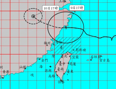 白海豚颱風減弱為輕颱！嘉義以南接力迎雨彈　氣象署：還不能鬆懈