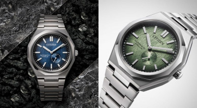 CITIZEN Zenshin 60展現百搭本色 ４款新作形塑簡約風格 天然礦石轉化細膩紋路