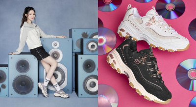 SKECHERS老爹鞋20週年回歸經典 蕾絲蝴蝶結打造浪漫風 科技支撐提供舒適包覆