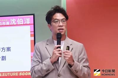 蔡英文辦「小英菇」雕刻賽　沈伯洋喊簡單：挑戰我的爆炸頭比較難