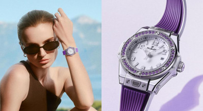 Hublot Big Bang換上紫羅蘭新裝　夢幻紫水晶錶圈點亮夏日　33毫米錶徑彰顯女性優雅
