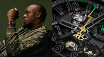 牙買加國旗色、經典閃電姿勢濃縮腕間！宇舶致敬Usain Bolt推限量新錶