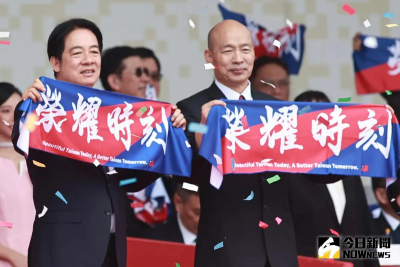 內幕／2026國慶主視覺今揭曉！韓國瑜盼台灣團結　揉合晶片意象