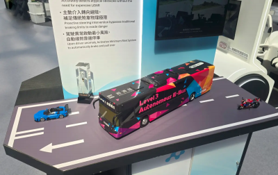 車輛中心智慧座艙、自駕關鍵技術　導入首輛 Level 3智駕電巴
