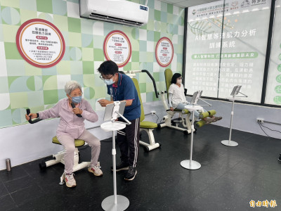 肌力也能「存」！北港醫院打造智能健康中心 45歲開始練