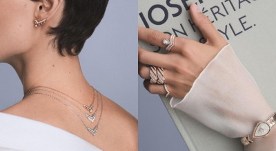 Chaumet Jos&eacute;phine玩轉經典美學 珍珠金珠妝點招牌V形線條 梨形鑽戒優雅疊搭珠寶腕錶