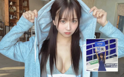 舉牌女郎搶走拳王焦點！擂台險跌裁判懷裡　竟是世界第一寫真女神
