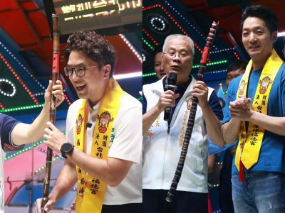 蔣萬安認了未拿甘蔗！沈伯洋「當寶刀放」：神明送的東西要收好