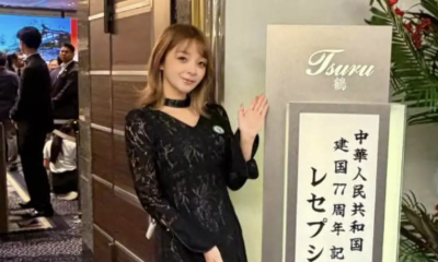 不只吳奇隆舔共！日本女星直衝國慶宴　曾拿《浪姐》人氣斷層冠軍