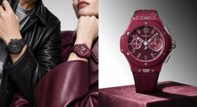 HUBLOT Big Bang霧絨材質革命 細膩觸感碰撞強悍機能 黑紅雙色定調前衛風格