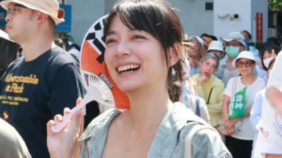 林雨宣表態了！別洋流徽章支持沈伯洋：正面選舉原來就是這樣啊