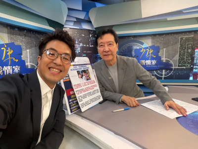 沈伯洋殺進大本營！今晚迎戰趙少康　作家：藍營已非鐵板一塊了