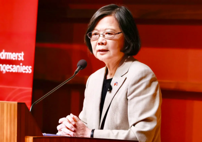 赴史丹佛演說　蔡英文：維持和平不能只因應一場大規模軍事衝突