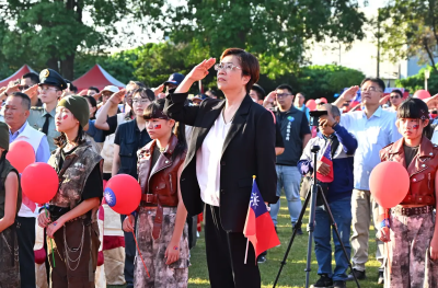 彰化國慶升旗「人呢？」4縣長參選人只見陳素月　其餘3人這麼說