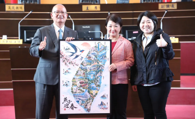 盧秀燕告別議會！藍送「燕子護台灣」　江和樹高喊：飛向總統府