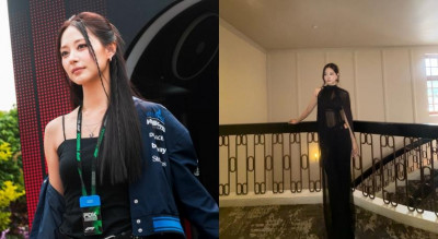 子瑜打破性感尺度天花板！黑色褲裝「上半身全看光」一夜狂吸55萬讚