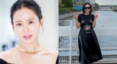 日本捕獲野生孫藝真！坐海盜船竟沒人認出、蓬蓬裙配球鞋嫩得像少女