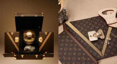 足球金球獎70週年超奢華！路易威登打造專屬硬箱、金色V字藏勝利密碼