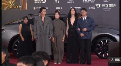 金鐘61》紅毯超強時尚陣容！陳庭妮深V辣翻、溫昇豪丹寧西服比帥江宏傑中空紳裝