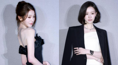 金智媛剪了「絕美短髮」神顏更精緻！張員瑛大秀白皙美背 搶C位仍輸了